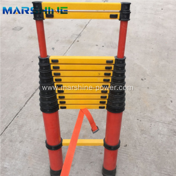 Electric Power Line Insulation Fiberglass Extension Ladder